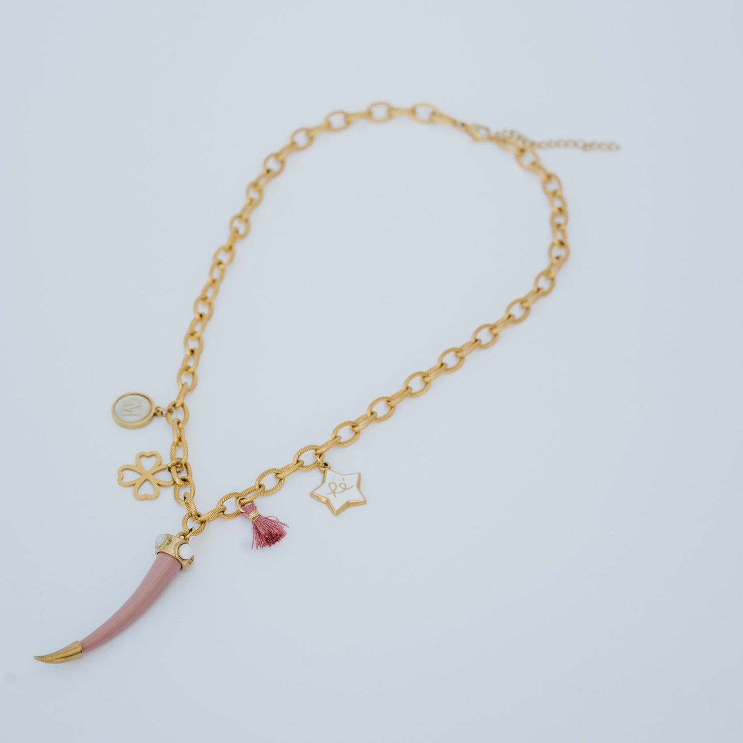 Colar Meus Amuletos Aço Inoxidável