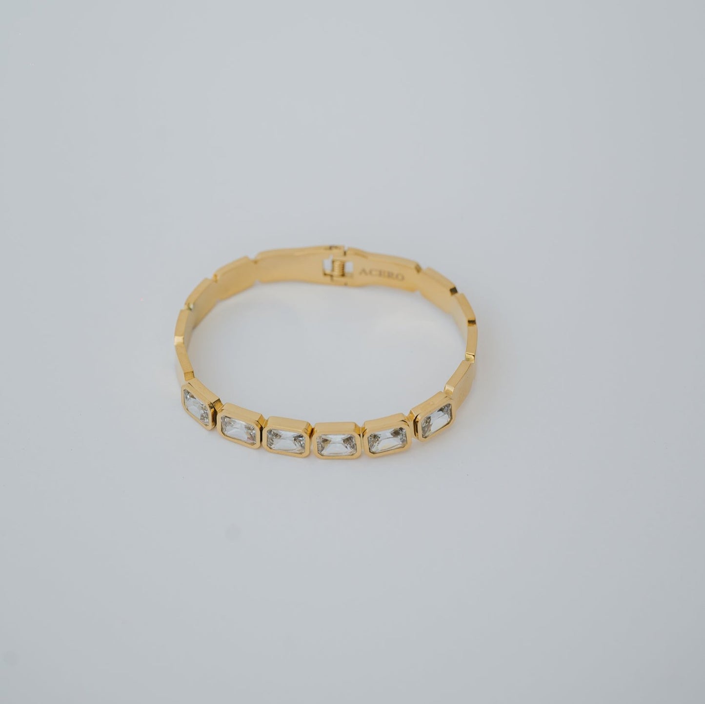 Pulseira Aço Inoxidavel Big Strass